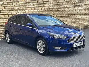 Used 2017 Ford Focus Zetec Edition Blue - Interior and Exterior details 9