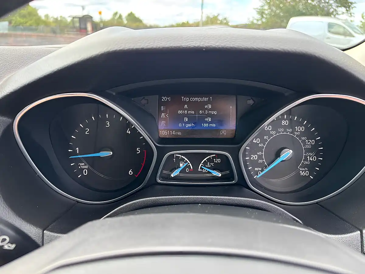 Used 2017 Ford Focus Zetec Edition Blue - Interior and Exterior details 14