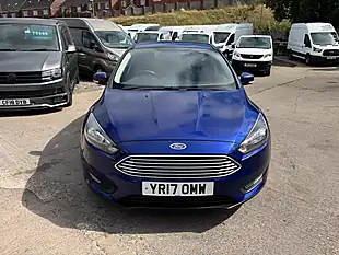 Used 2017 Ford Focus Zetec Edition Blue - Interior and Exterior details 2