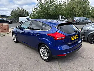 Used 2017 Ford Focus Zetec Edition Blue - Interior and Exterior details 9