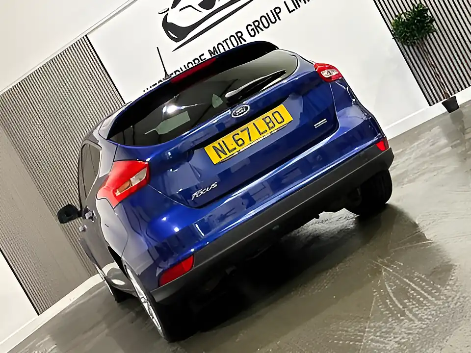 Used 2017 Ford Focus Zetec Edition Blue - Interior and Exterior details 10