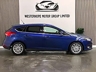 Used 2017 Ford Focus Zetec Edition Blue - Interior and Exterior details 11