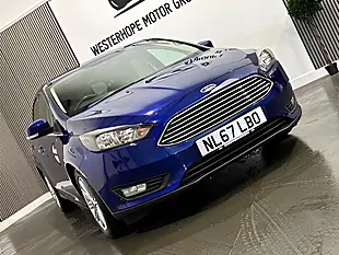 Used 2017 Ford Focus Zetec Edition Blue - Interior and Exterior details 18