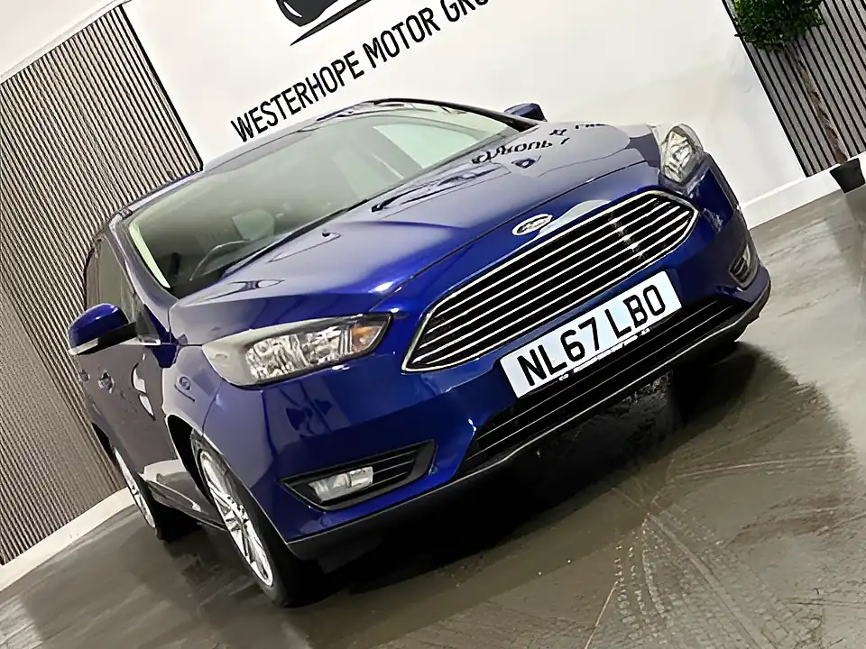 Used 2017 Ford Focus Zetec Edition Blue - Interior and Exterior details 18