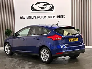 Used 2017 Ford Focus Zetec Edition Blue - Interior and Exterior details 2