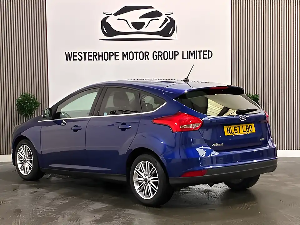Used 2017 Ford Focus Zetec Edition Blue - Interior and Exterior details 2
