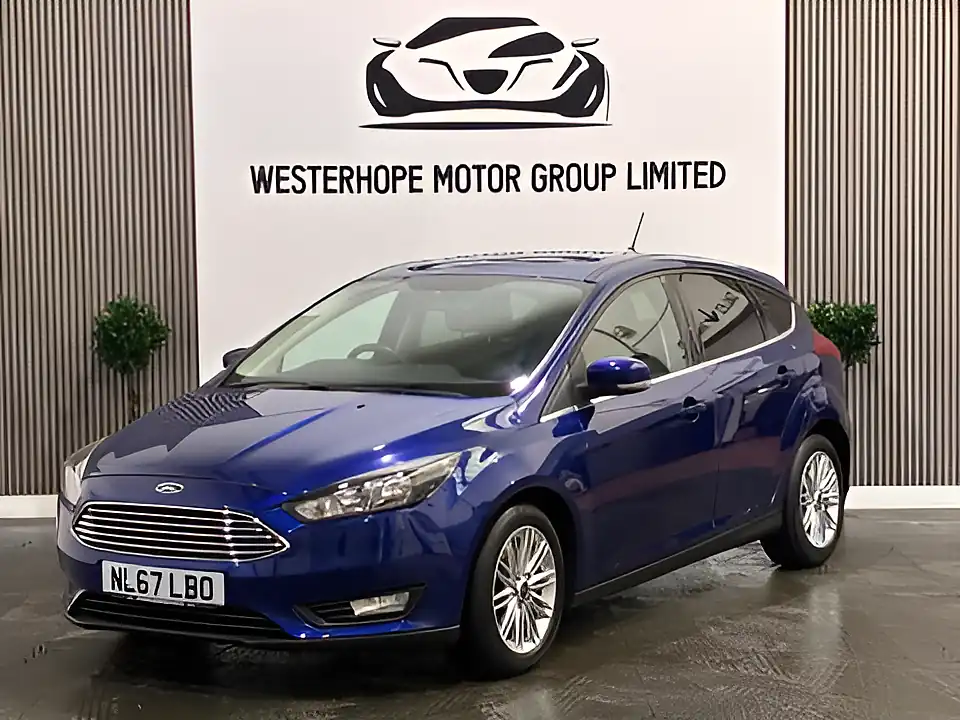Used 2017 Ford Focus Zetec Edition Blue - Interior and Exterior details 6