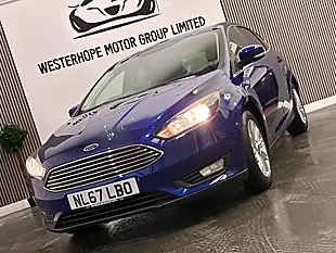 Used 2017 Ford Focus Zetec Edition Blue - Interior and Exterior details 9