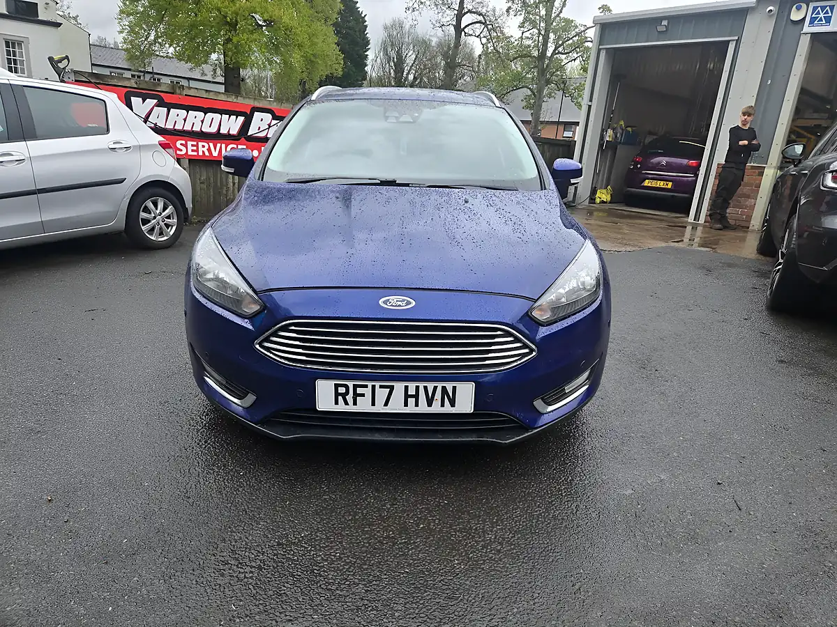 Used 2017 Ford Focus Zetec Edition Blue - Front View