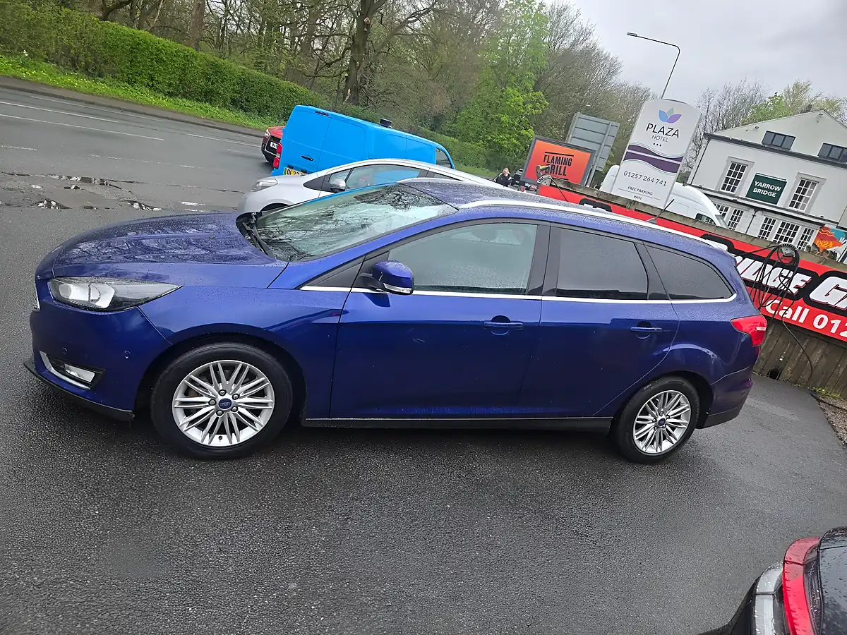Used 2017 Ford Focus Zetec Edition Blue - Interior and Exterior details 2