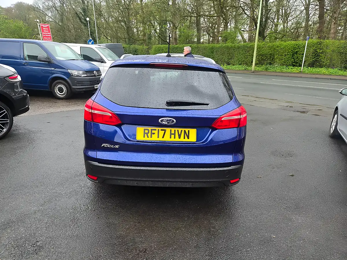 Used 2017 Ford Focus Zetec Edition Blue - Interior and Exterior details 5