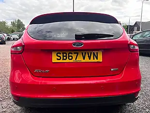 Used 2017 Ford Focus Zetec Edition Red - Interior and Exterior details 11