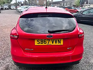 Used 2017 Ford Focus Zetec Edition Red - Interior and Exterior details 12