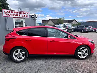 Used 2017 Ford Focus Zetec Edition Red - Interior and Exterior details 15
