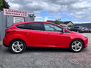Used 2017 Ford Focus Zetec Edition Red - Interior and Exterior details 16
