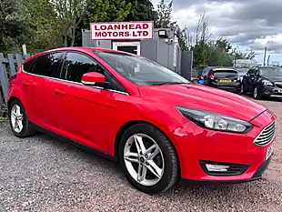 Used 2017 Ford Focus Zetec Edition Red - Interior and Exterior details 2