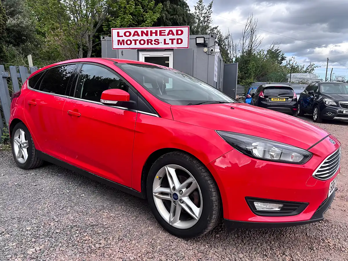 Used 2017 Ford Focus Zetec Edition Red - Interior and Exterior details 2