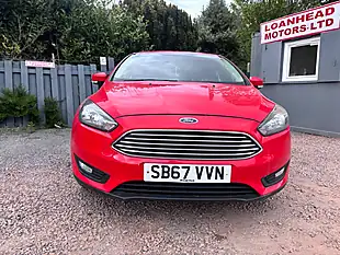 Used 2017 Ford Focus Zetec Edition Red - Interior and Exterior details 3