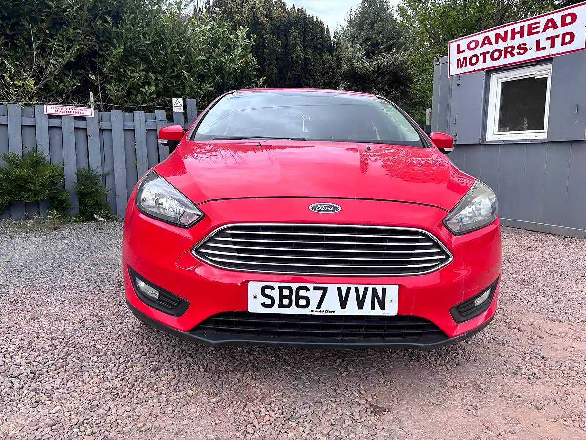 Used 2017 Ford Focus Zetec Edition Red - Interior and Exterior details 3
