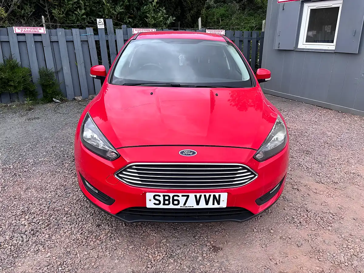 Used 2017 Ford Focus Zetec Edition Red - Interior and Exterior details 4