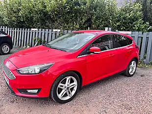 Used 2017 Ford Focus Zetec Edition Red - Interior and Exterior details 5