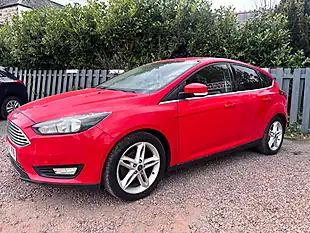 Used 2017 Ford Focus Zetec Edition Red - Interior and Exterior details 6
