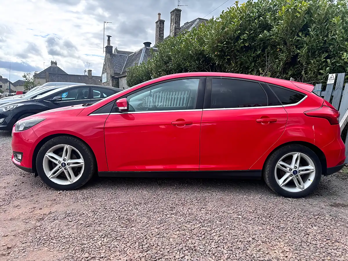 Used 2017 Ford Focus Zetec Edition Red - Interior and Exterior details 7