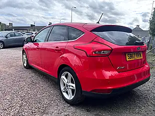 Used 2017 Ford Focus Zetec Edition Red - Interior and Exterior details 9