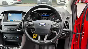 Used 2017 Ford Focus Zetec Edition Red - Interior and Exterior details 11