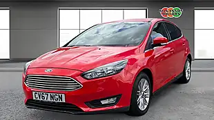 Used 2017 Ford Focus Zetec Edition Red - Interior and Exterior details 17
