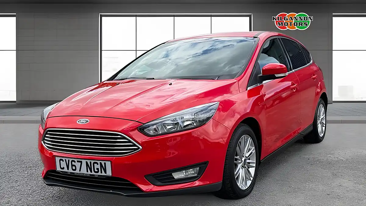 Used 2017 Ford Focus Zetec Edition Red - Interior and Exterior details 17