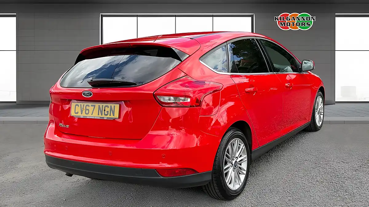 Used 2017 Ford Focus Zetec Edition Red - Interior and Exterior details 18