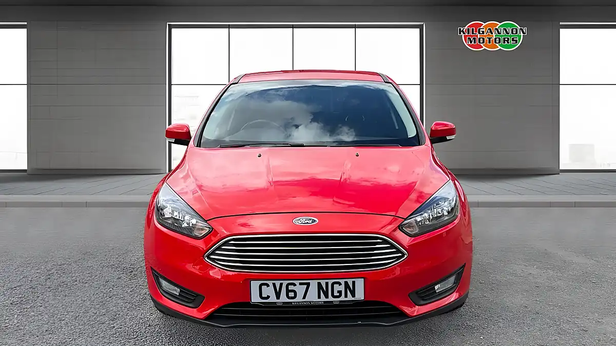 Used 2017 Ford Focus Zetec Edition Red - Interior and Exterior details 4