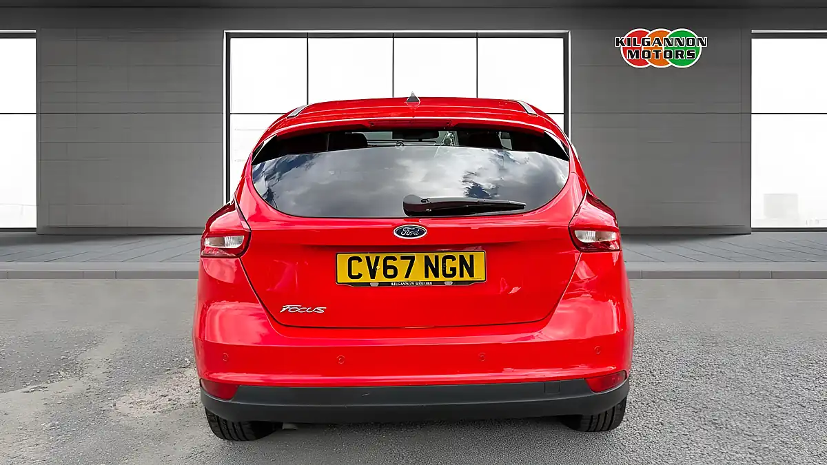 Used 2017 Ford Focus Zetec Edition Red - Interior and Exterior details 5