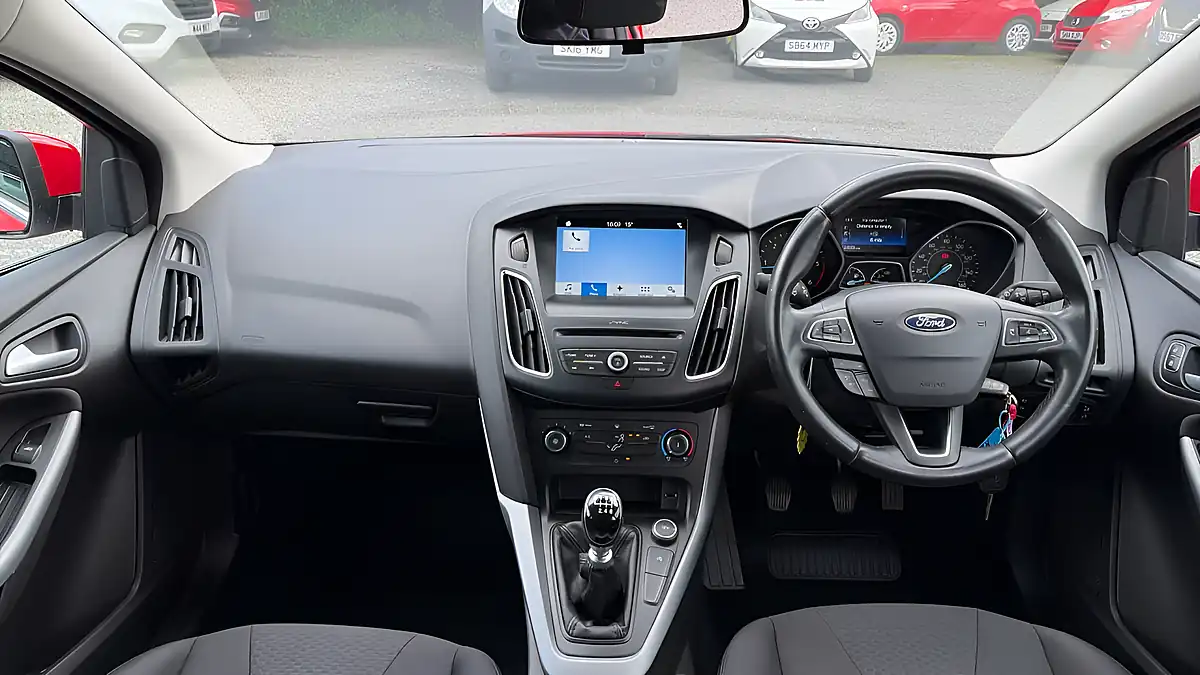 Used 2017 Ford Focus Zetec Edition Red - Interior and Exterior details 7