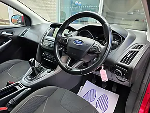 Used 2017 Ford Focus Zetec Edition Red - Interior and Exterior details 10