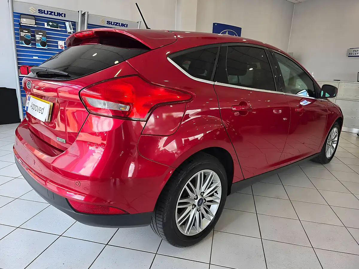 Used 2017 Ford Focus Zetec Edition Red - Interior and Exterior details 9