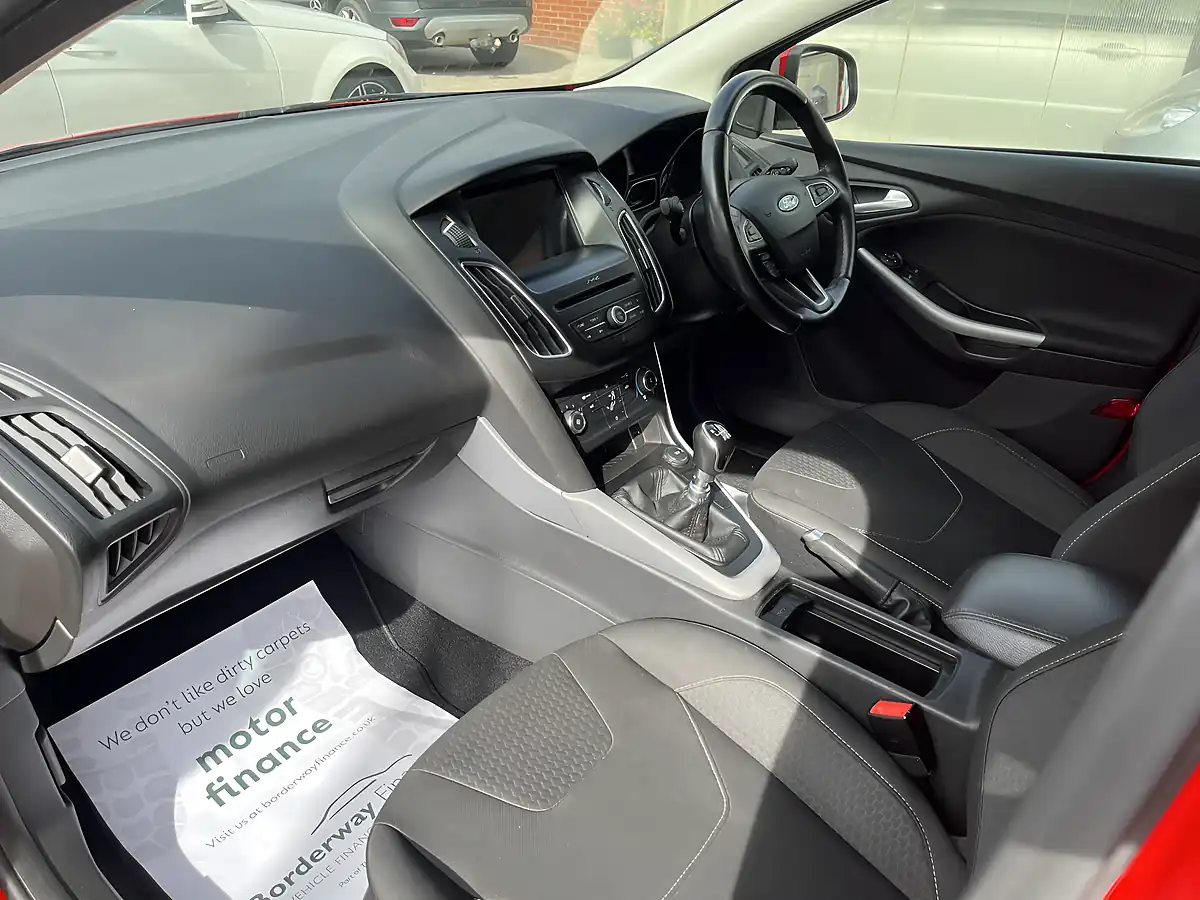 Used 2017 Ford Focus Zetec Edition Red - Interior and Exterior details 18
