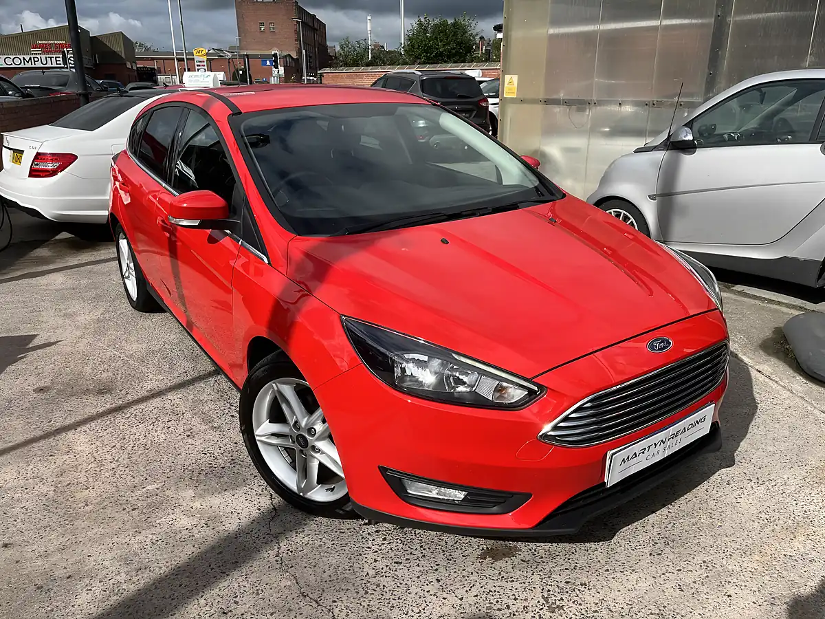 Used 2017 Ford Focus Zetec Edition Red - Interior and Exterior details 2