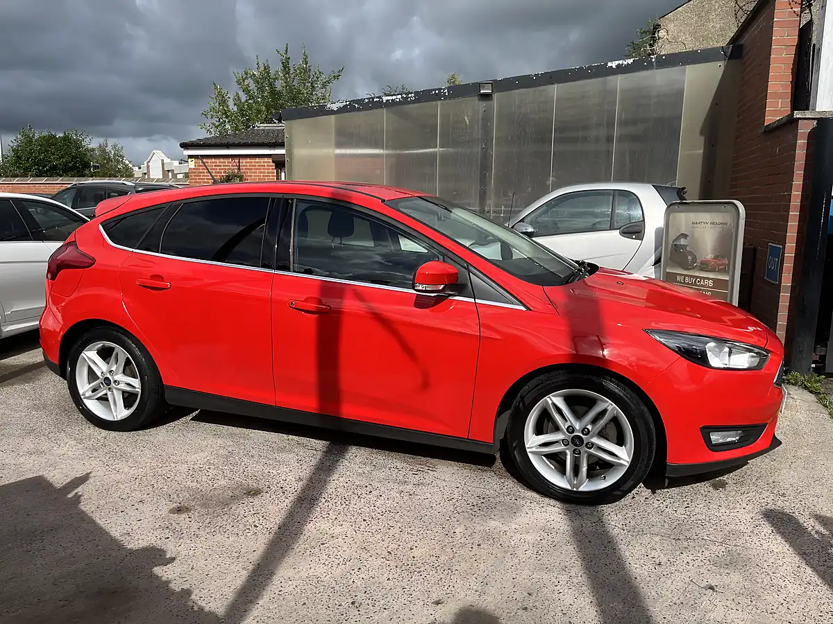 Used 2017 Ford Focus Zetec Edition Red - Interior and Exterior details 3