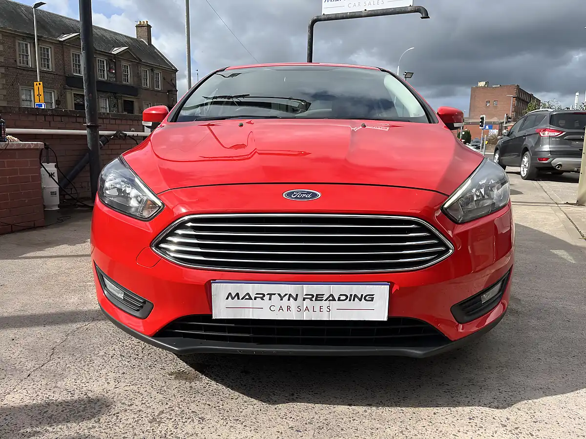 Used 2017 Ford Focus Zetec Edition Red - Interior and Exterior details 4