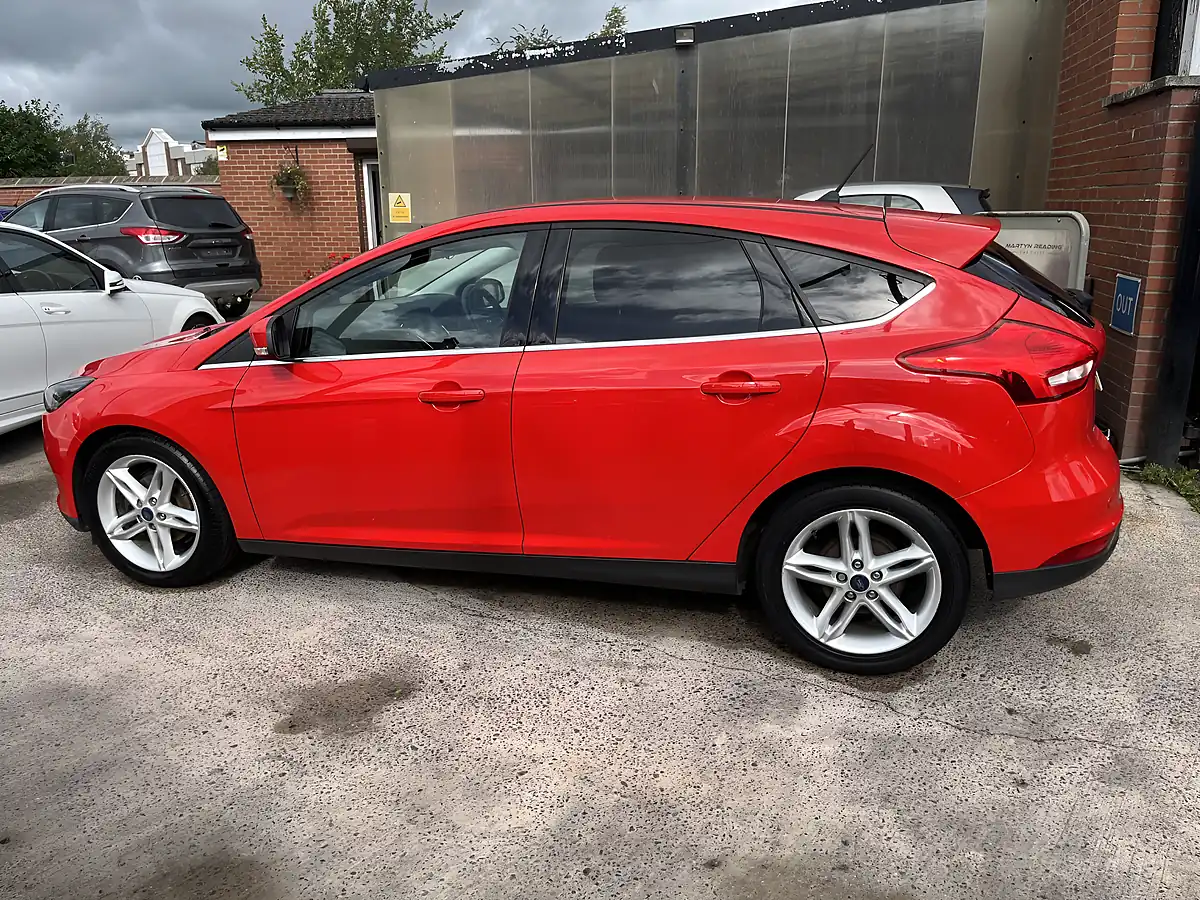 Used 2017 Ford Focus Zetec Edition Red - Interior and Exterior details 6