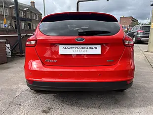 Used 2017 Ford Focus Zetec Edition Red - Interior and Exterior details 7