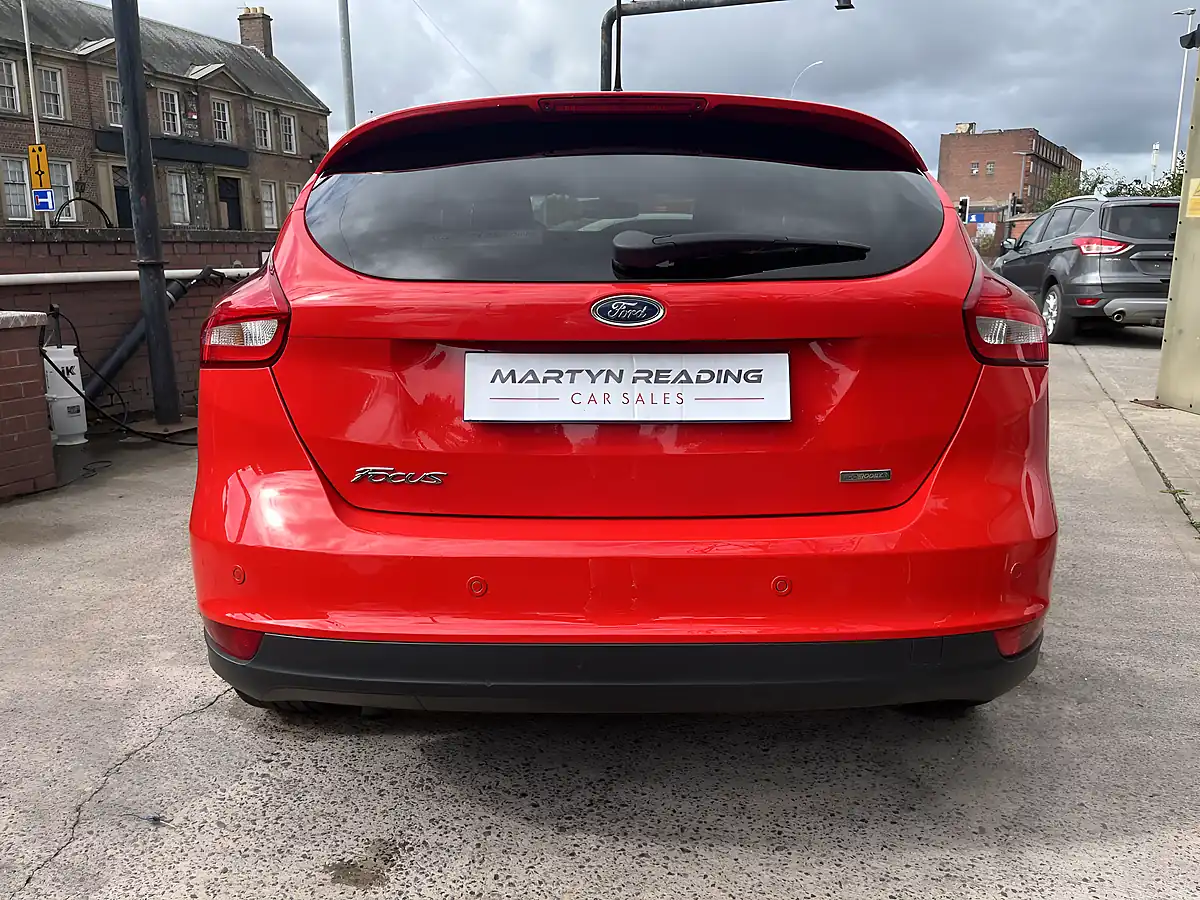 Used 2017 Ford Focus Zetec Edition Red - Interior and Exterior details 7
