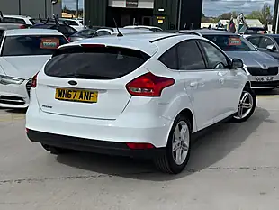 Used 2017 Ford Focus Zetec Edition White - Interior and Exterior details 10