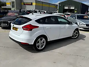 Used 2017 Ford Focus Zetec Edition White - Interior and Exterior details 11