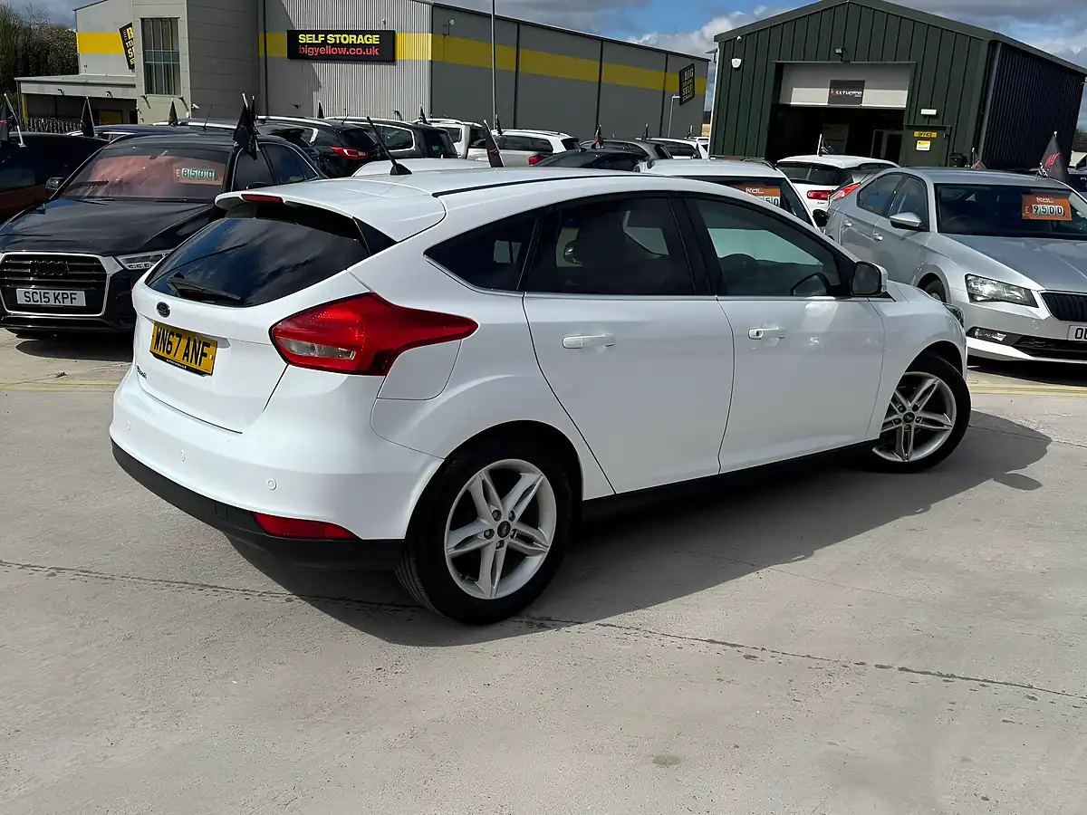 Used 2017 Ford Focus Zetec Edition White - Interior and Exterior details 11