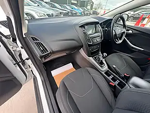 Used 2017 Ford Focus Zetec Edition White - Interior and Exterior details 13