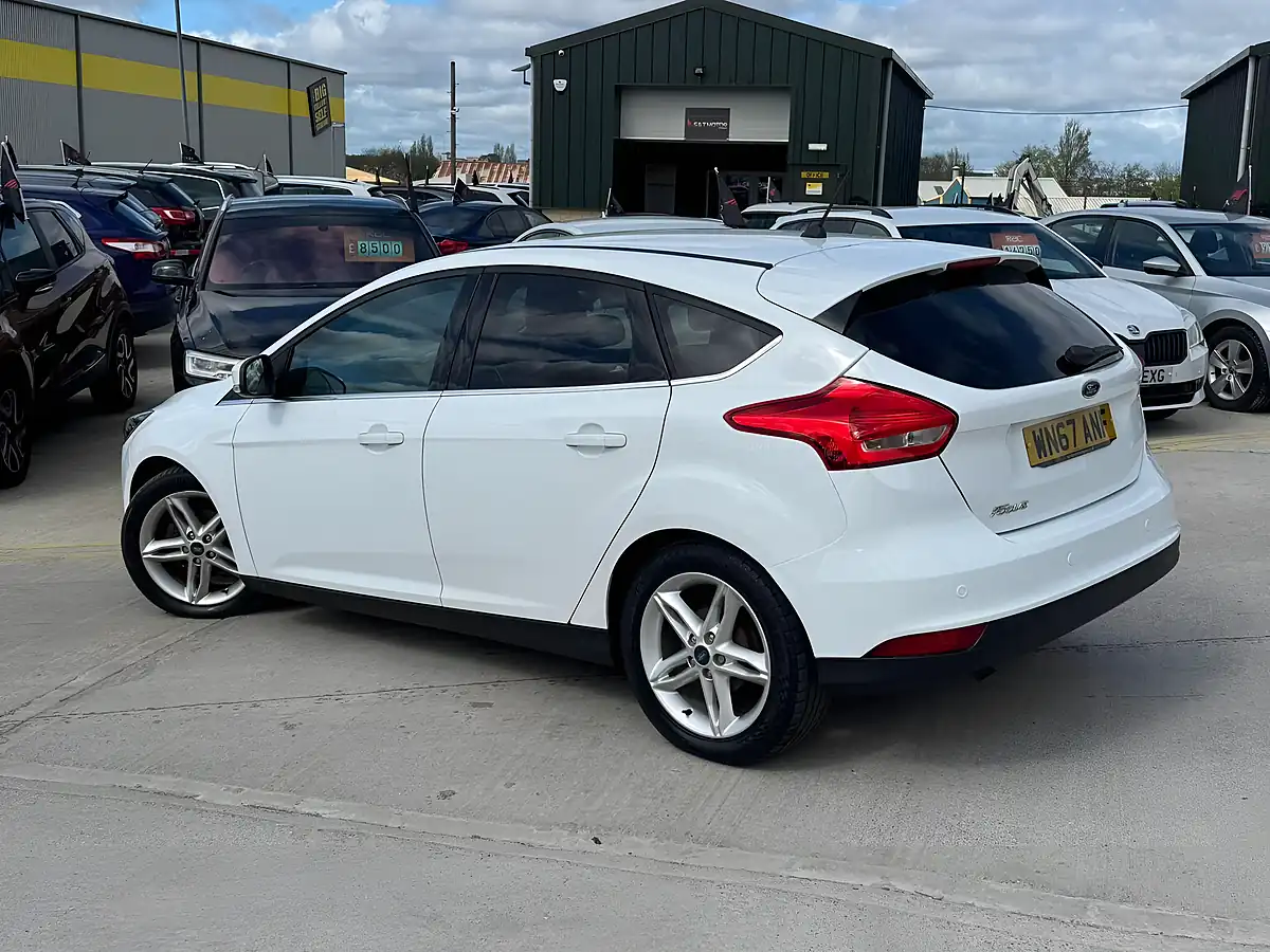 Used 2017 Ford Focus Zetec Edition White - Interior and Exterior details 4