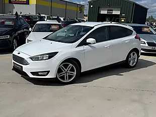 Used 2017 Ford Focus Zetec Edition White - Interior and Exterior details 5